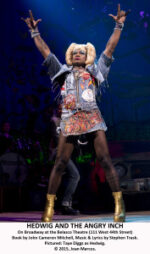 TAYE DIGGS as HEDWIG in HEDWIG and the ANGRY INCH at the BELASCO THEATER