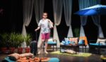 BRIGHT COLORS AND BOLD PATTENS now at Soho Playhouse