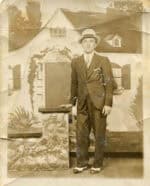 My father, HERMAN SHAPIRO, photo taken at least a century ago