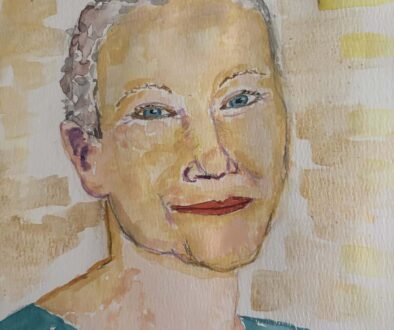 My dear poet friend, Susan Vespoli, painted my portrait. I will always love it.